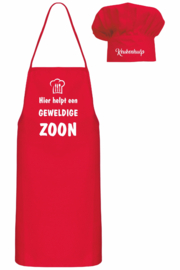 Chef Kok set - Geweldige zoon