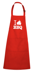 BBQ- schort - I love BBQ