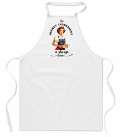 Retro - classic -  vintage - kookschort - Secret ingredient
