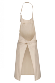 Luxe schort - beige - Heel Holland ? - met voornaam