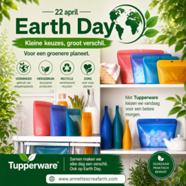 Tupperware - Siliconen Bag L