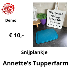 Demo snijplank - blauw