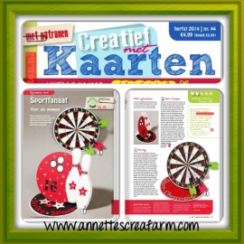 PDF - of "Studio" snijbestanden © AHDK2014 - Sport kaart Dart & Bowling - Sport Card Dart & Bowling