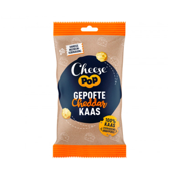 Cheese Pop - Snack Gepofte Cheddar Kaas