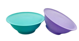 Tupperware - Allegra Dessertschaaltjes in mint en lila  275 ml