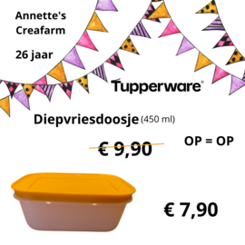 Tupperware - Diepvriesdoosje 450 ml