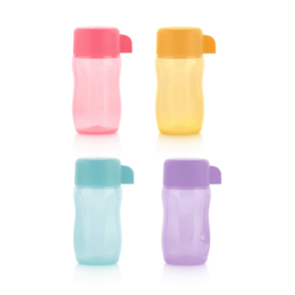Tupperware - Reis set Siliconen bag M met 4 Eco flesjes 90 ml