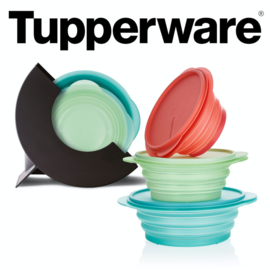 Tupperware - Dekselhouder zwart