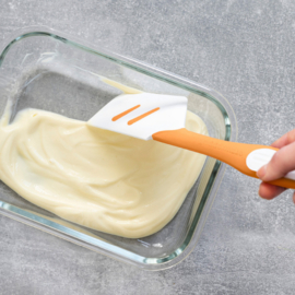Tupperware Keukentools - Siliconen spatel groot oranje