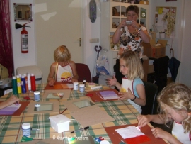 Kinderfeestje 26-6-2009