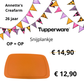 Tupperware - Snijplankje oranje