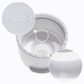 Tupperware Klikdop voor Eco fles 1 ltr