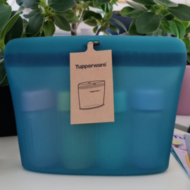 Tupperware - Reis set Siliconen bag M met 4 Eco flesjes 90 ml