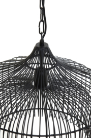 Hanglamp Ø44x39 cm KRISTEL mat zwart