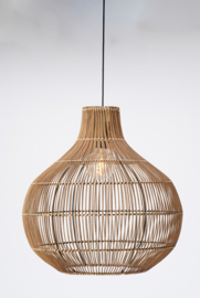 Hanglamp Ø50x51,5 cm PACINO rotan bruin