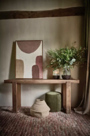 ANDALUCIA - console - gerecycleerd hout - L 180 x W 45 x H 80 cm - naturel