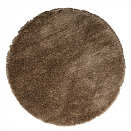 RHAPSODY CARPET ROUND LIGHT BROWN - 240 cm