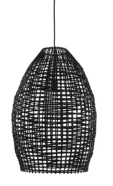 Hanglamp Ø46x69 cm OLAKI rotan zwart