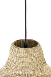 Hanglamp Ø38x43 cm SAGAR zeegras naturel