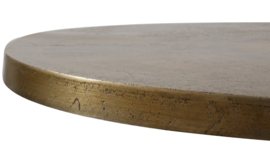 Gemma Champagne alu sidetable round S