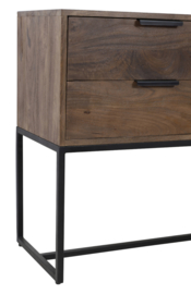 Light & Living - Side table 120x40x80 cm MEAVE hout donker bruin