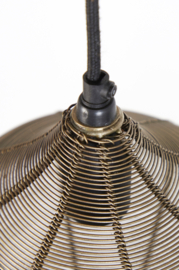 Hanglamp 5L 100x20x122 cm ALVARO antiek brons