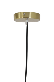 Hanglamp Ø23x18 cm MAYSON glas goud-helder+goud