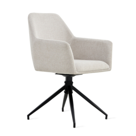 Eetkamerstoel Tess– Linnen Beige (set van 2)