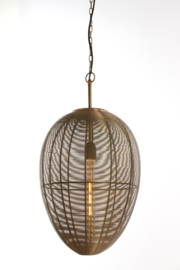 Hanglamp Ø33x53 cm YAELLE antiek brons
