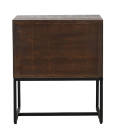 Kast 60x40x70 cm MEAVE hout donker bruin