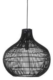 Hanglamp Ø50x51,5 cm PACINO rotan zwart