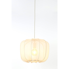 Hanglamp Ø40x30 cm PLUMERIA zand