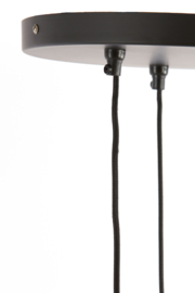 Hanglamp 3L Ø36x97 cm YAELLE mat zwart