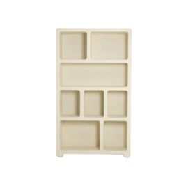 Kast 110x35x190 cm NAHUA beige - Light & Living