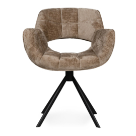 Link Dining Chair Berge 1042 Beige Fabric