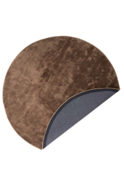 Vloerkleed Ø220 cm SITAL Koffie
