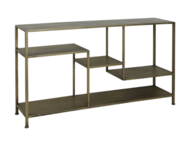 Side table 141x37x81 cm YVANA antiek goud