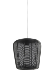 Hanglamp Ø28x30 cm ADETA mat zwart
