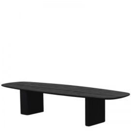 PENNSYLVANIA COFFEE TABLE BLACK W180/D60/H35