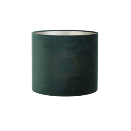 Kap cilinder 40-40-30 cm VELOURS dutch green