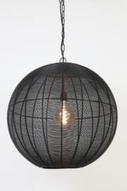 Hanglamp Ø60x63 cm AMARAH mat zwart