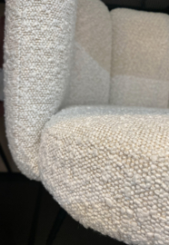 High five chair white pearl (boucle)