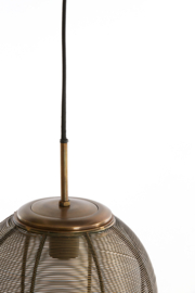 Hanglamp Ø26x41 cm YAELLE antiek brons