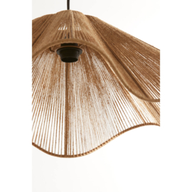 Hanglamp Ø48x19 cm FODARA jute naturel