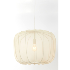 Hanglamp Ø60x45 cm PLUMERIA zand