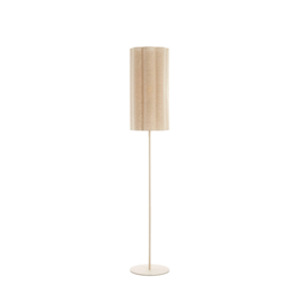 Vloerlamp Ø30x165 cm FRINGE naturel+crème