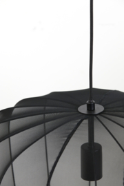 Hanglamp Ø50x37,5 cm PLUMERIA zwart