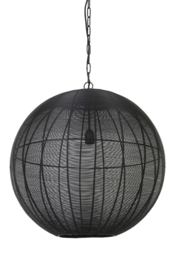 Hanglamp Ø60x63 cm AMARAH mat zwart