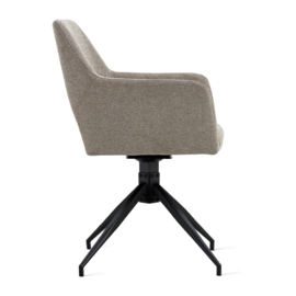 Eetkamerstoel Tess – Linnen Taupe (Set van 2)