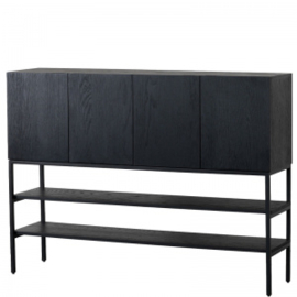 Dawson Sidetable Black - 145x35x107 cm